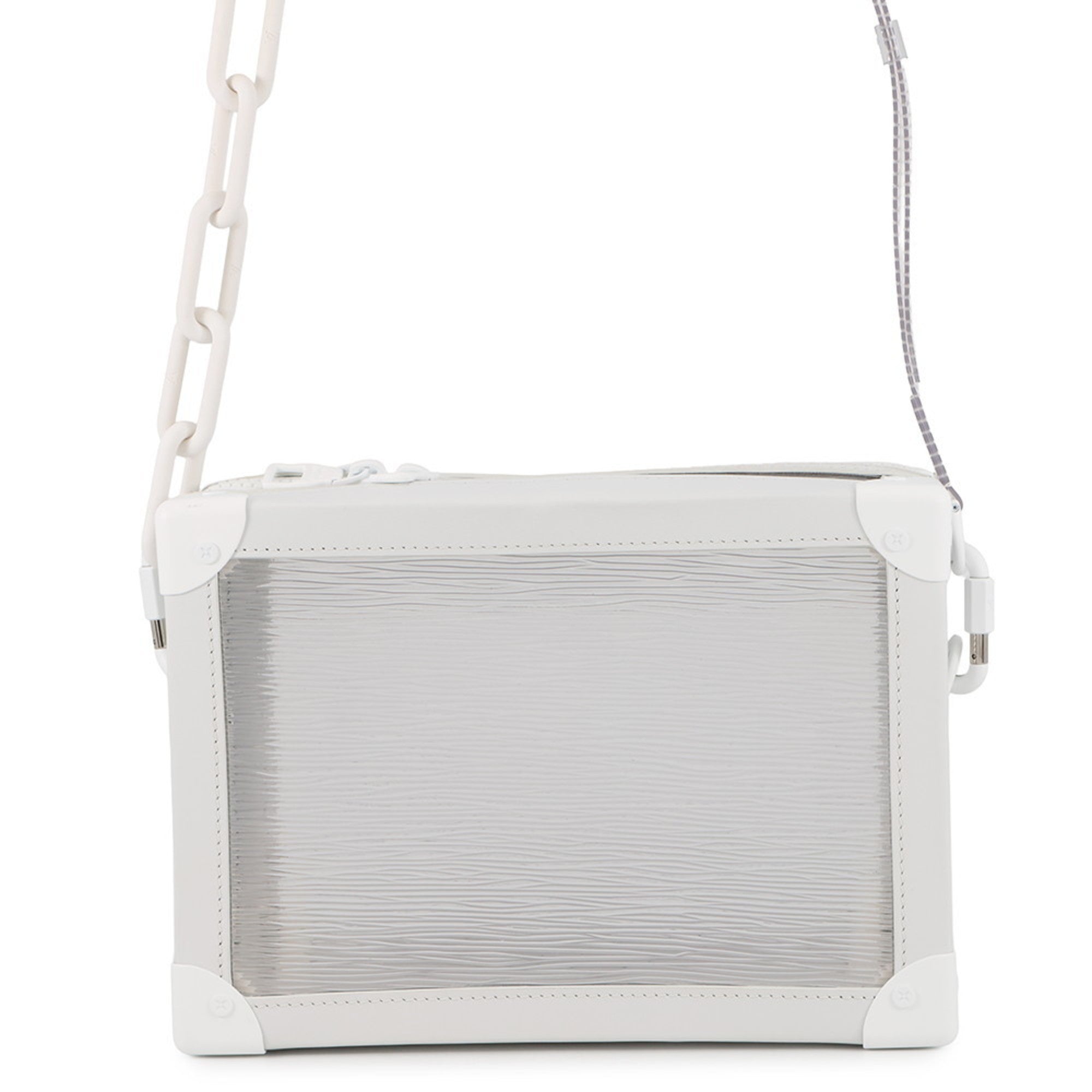 Louis Vuitton White Pvc Leather Shoulder Bag