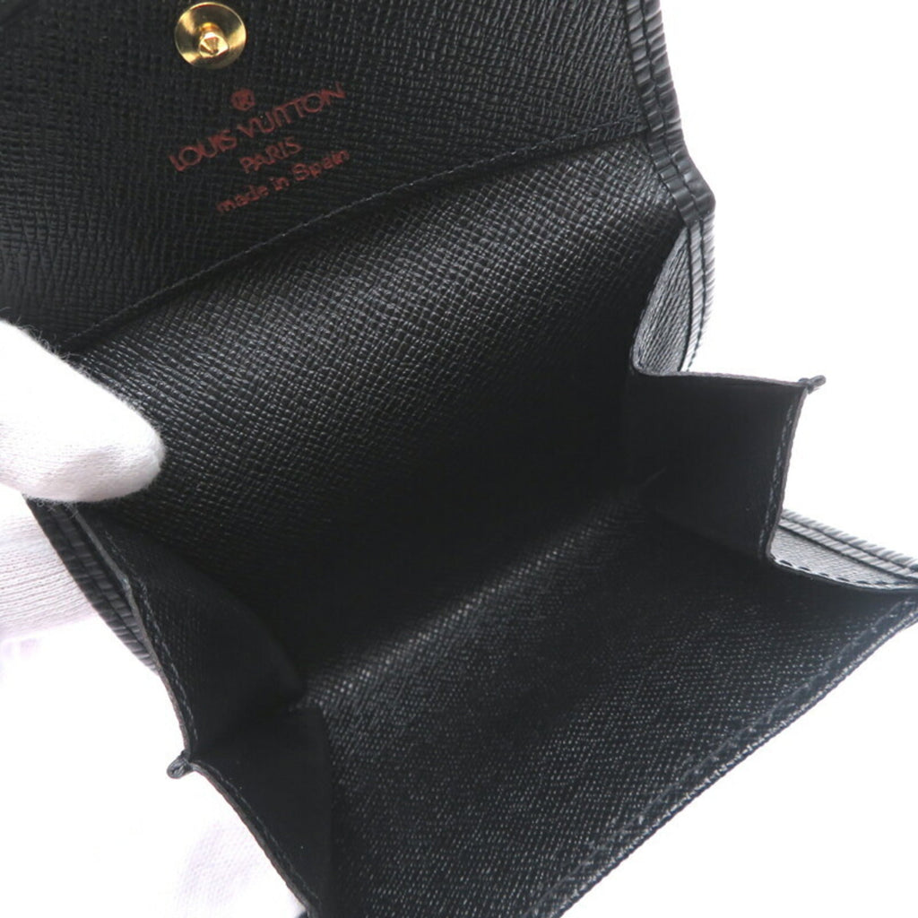 Louis Vuitton Black Epi Leather Coin Purse/Coin Case