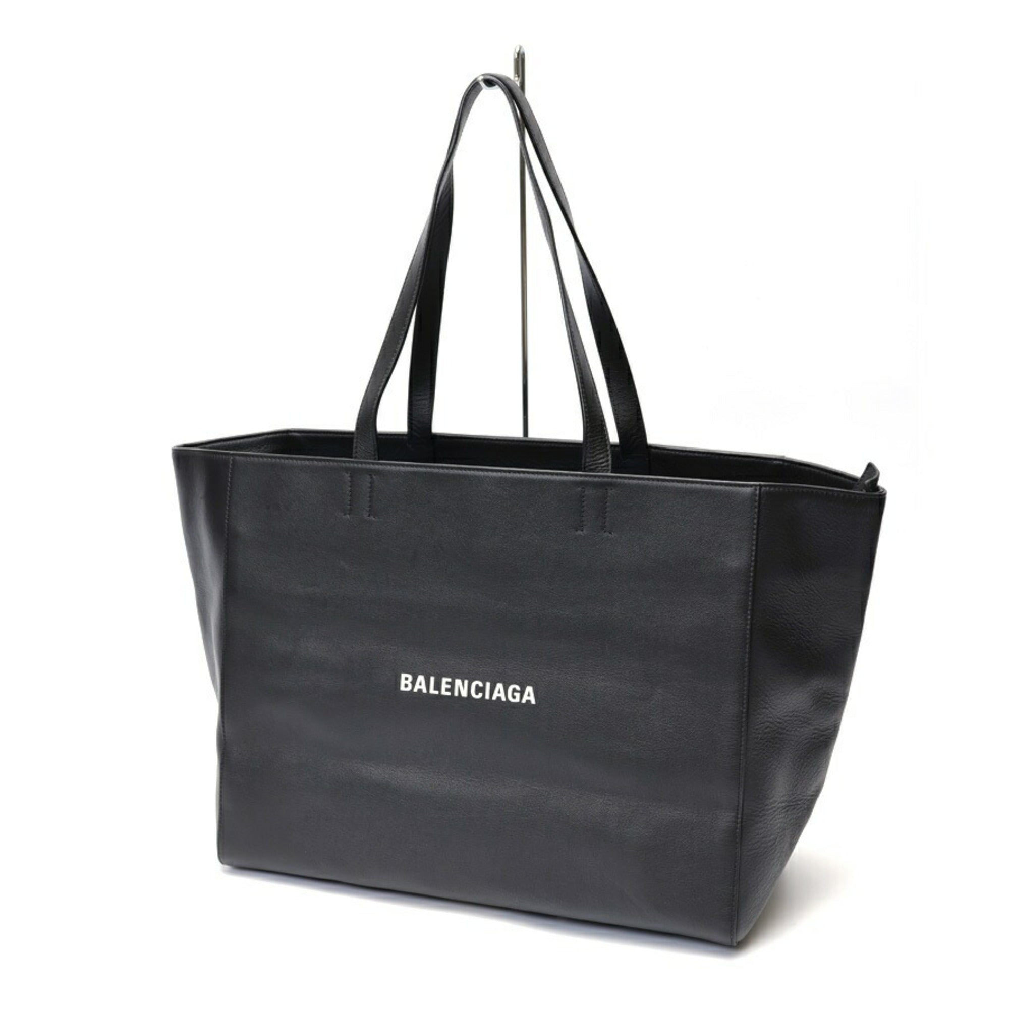 Balenciaga Black Leather Tote