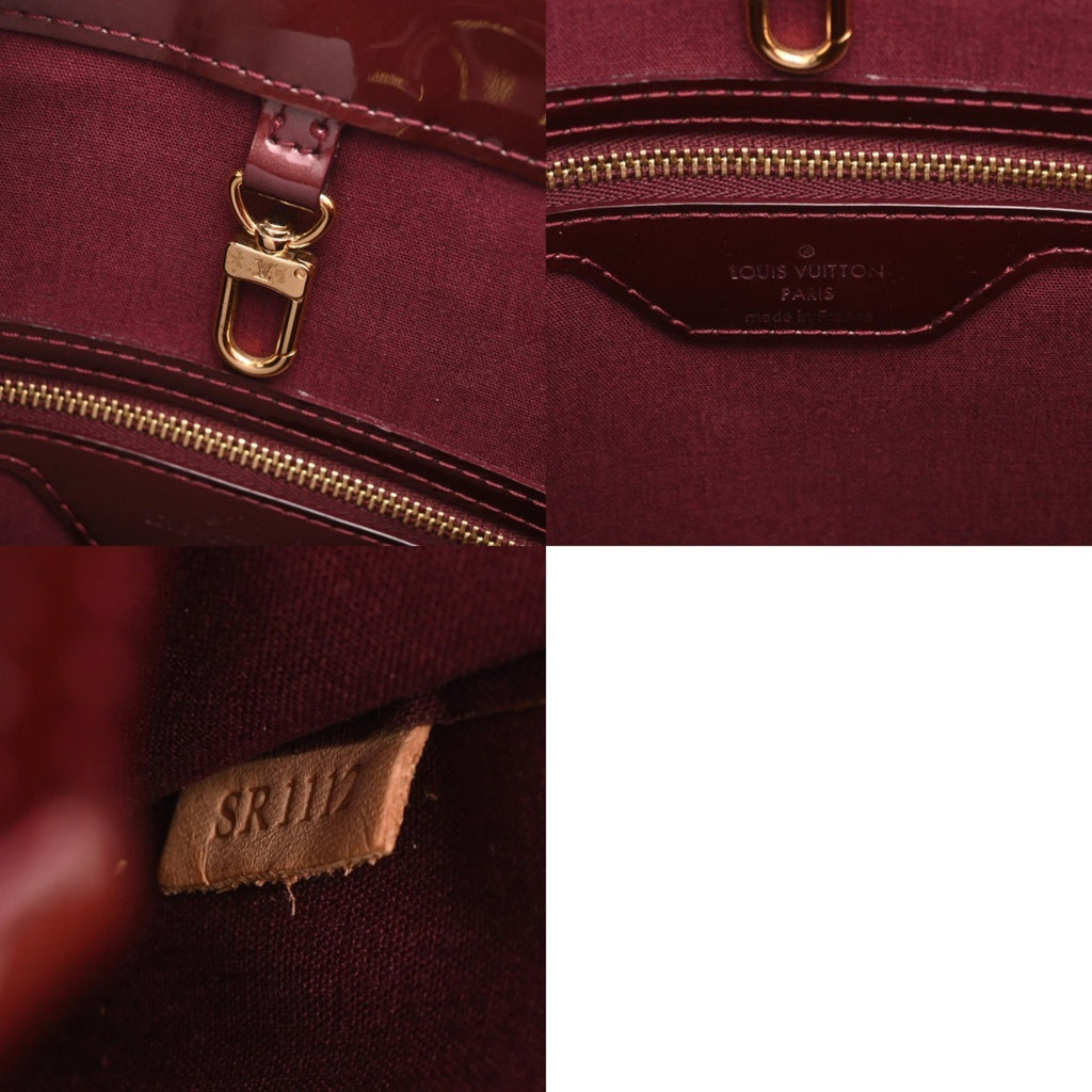 Louis Vuitton Rouge Fauviste Monogram Vernis Handbag