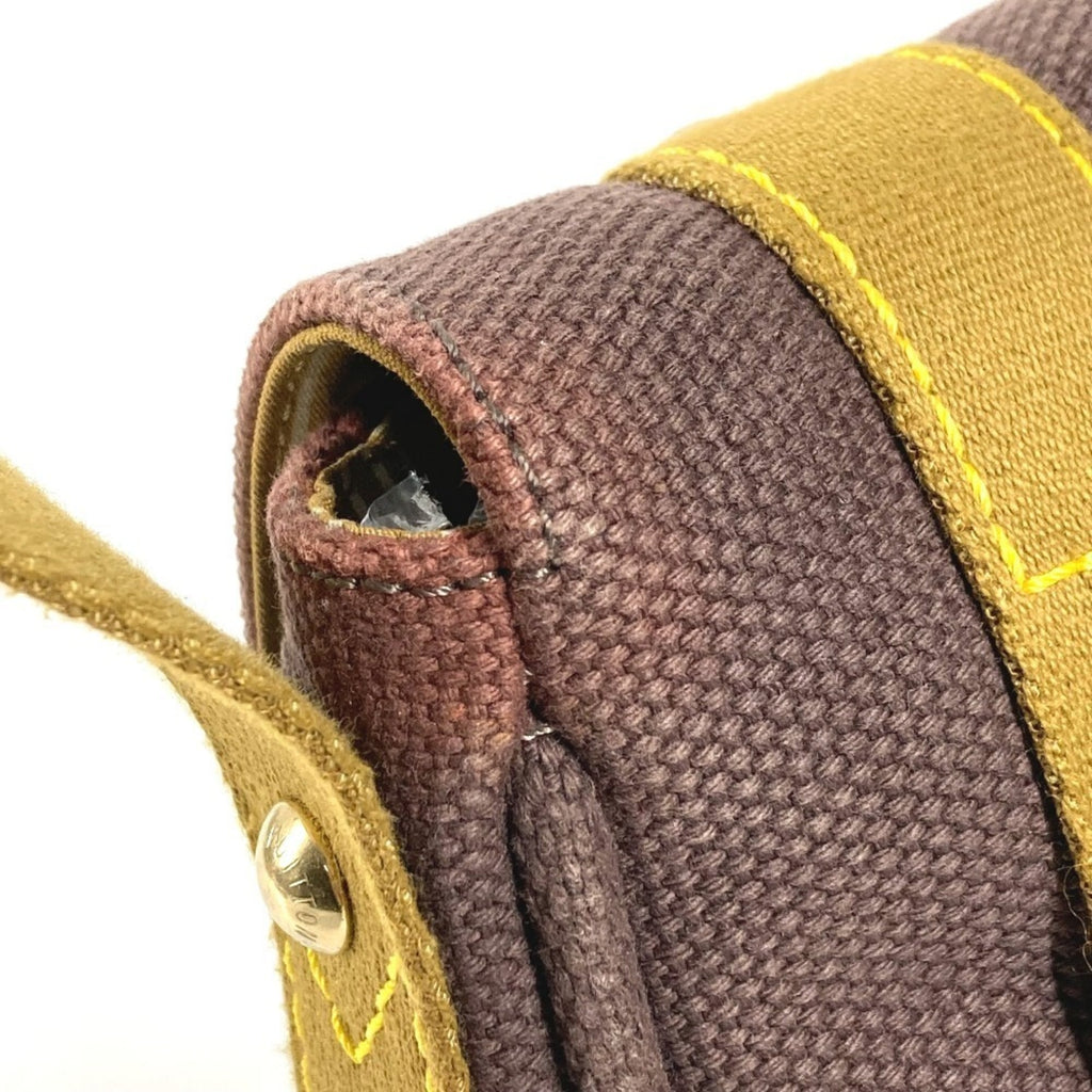 Louis Vuitton Brown Canvas Pochette Shoulder Bag