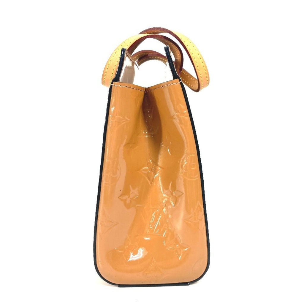 Louis Vuitton Monogram Vernis Beige Rose Velours Monogram Vernis Handbag Tote Bag