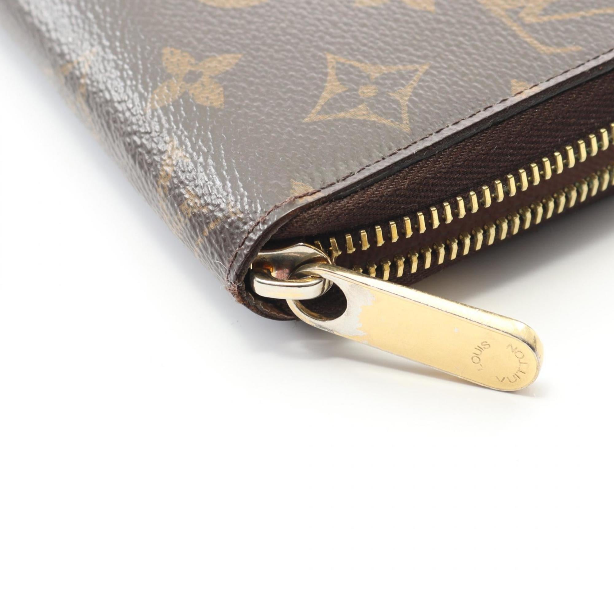 Louis Vuitton Brown Monogram Pink Rose Ballerine Monogram Long Wallet