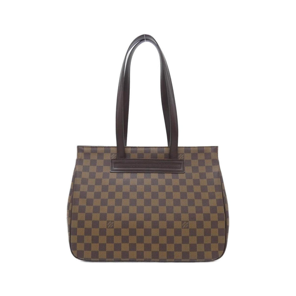 Louis Vuitton Brown Coated Canvas Handbag