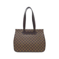 Louis Vuitton Brown Coated Canvas Handbag