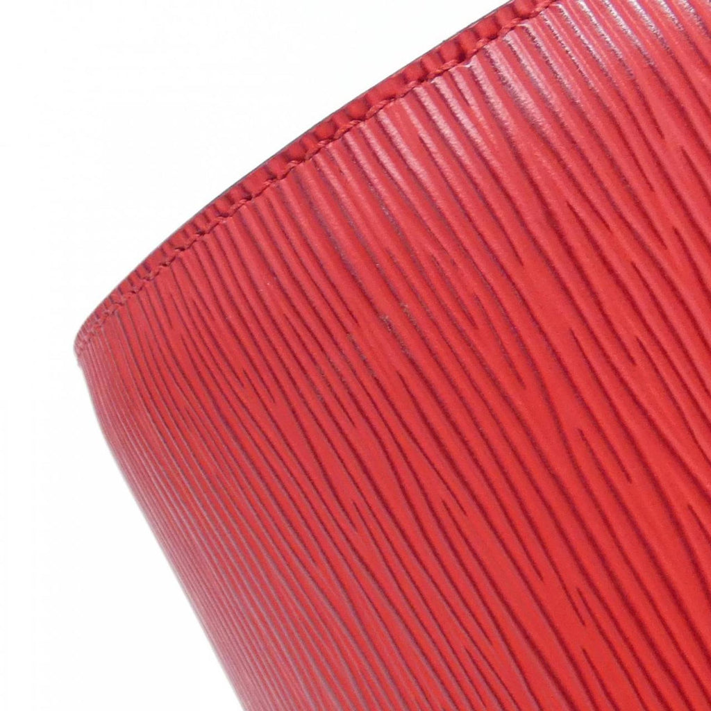 Louis Vuitton Red Color Leather Handbag Pouch