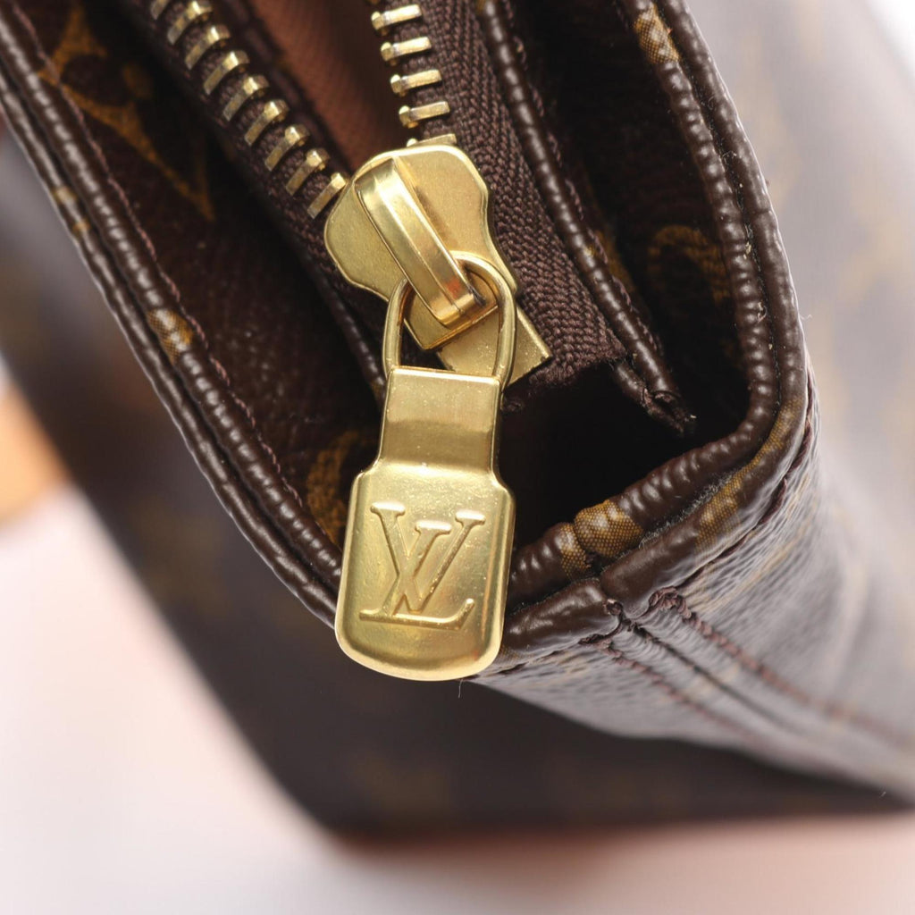 Louis Vuitton Brown Coated Canvas Pvc Monogram Leather Shoulder Bag