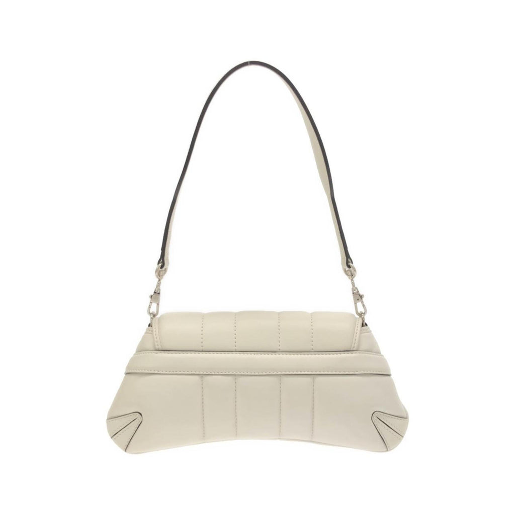Gucci White Quilting Leather Shoulder Bag (Pre-Owned)