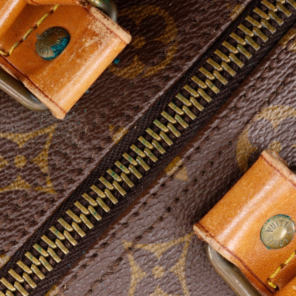 Louis Vuitton Brown Monogram Canvas Boston Bag