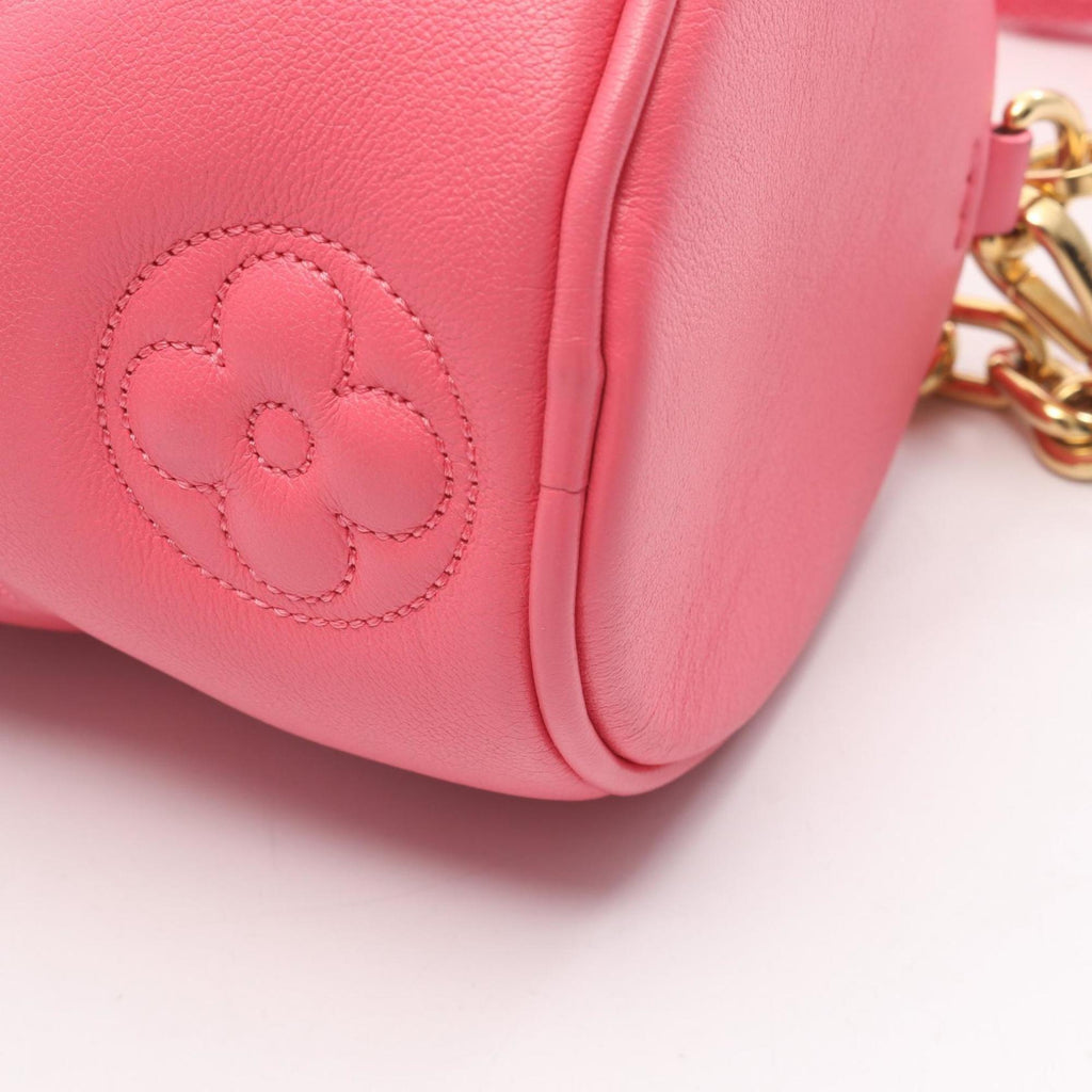 Louis Vuitton Pink Leather Handbag