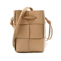 Bottega Veneta Beige Leather Shoulder Bag