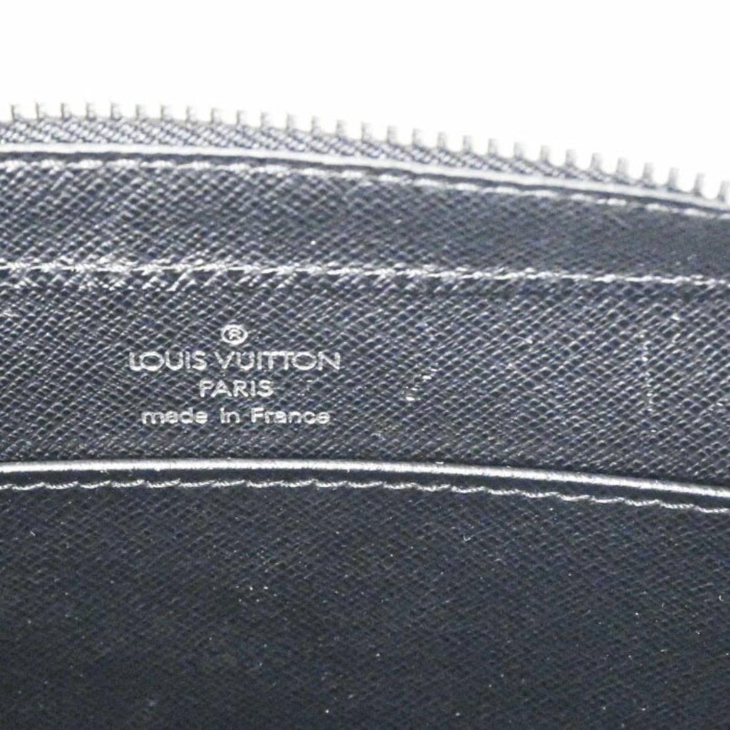 Louis Vuitton Ardoise Black Taiga Leather Clutch Bag