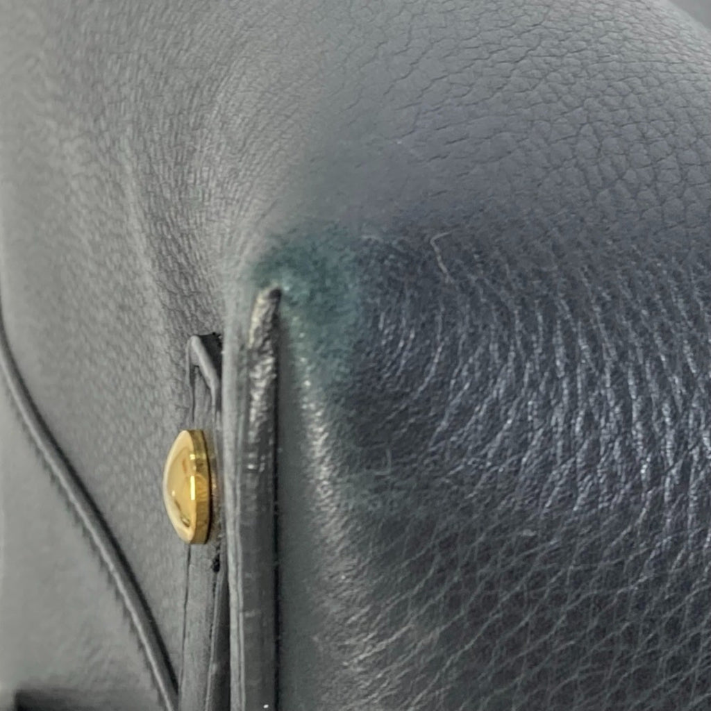 Burberry Black Leather Shoulder Bag