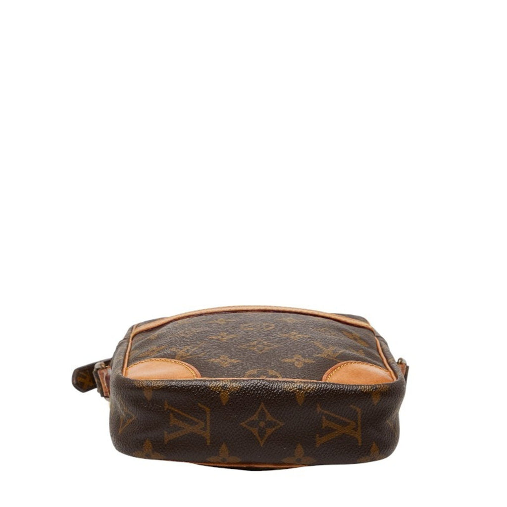 Louis Vuitton Brown Pvc Leather Shoulder Bag