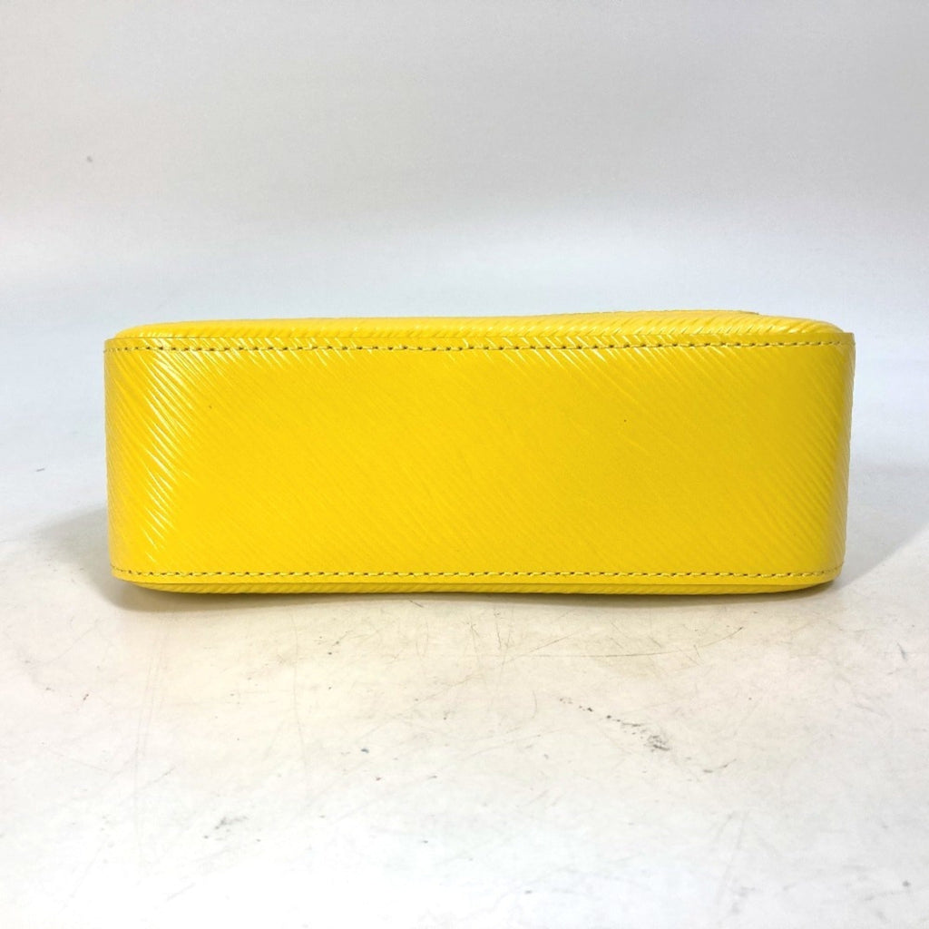 Louis Vuitton Black Jaune Yellow Epi Leather Handbag Shoulder Bag