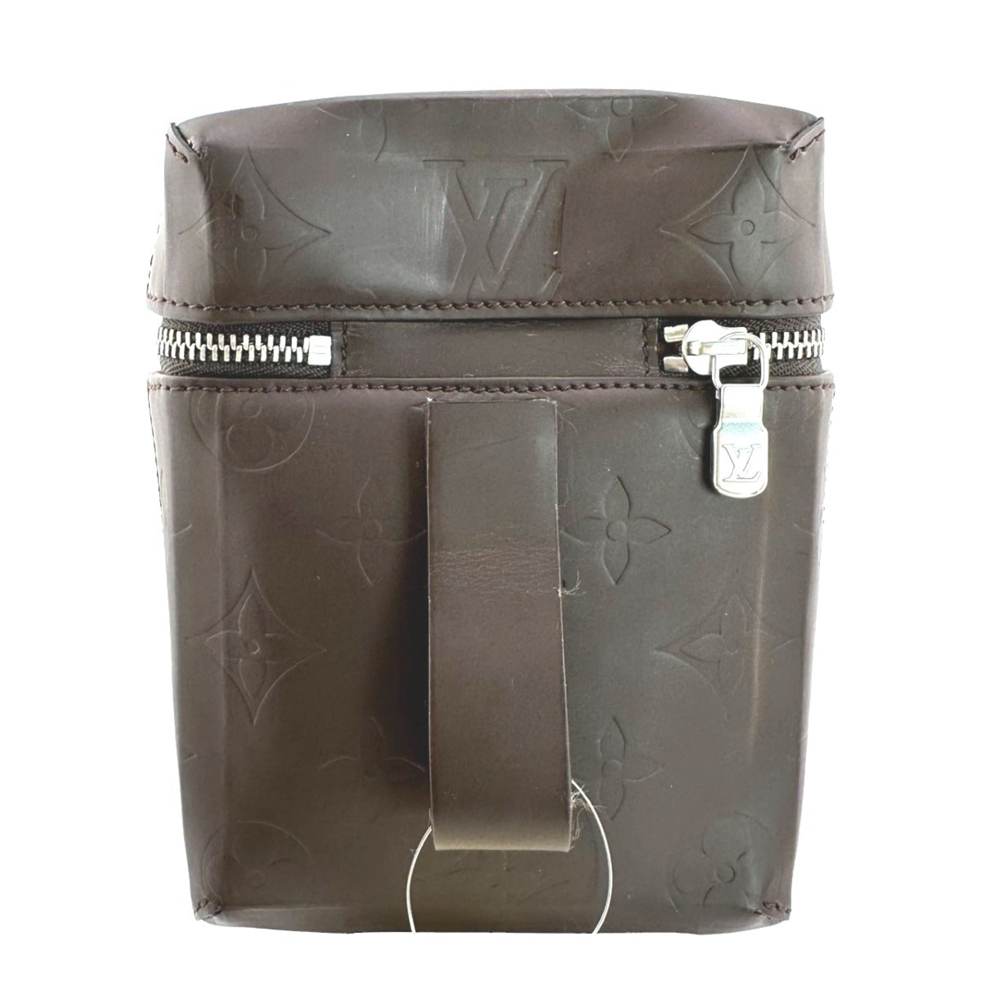 Louis Vuitton Brown Leather Pouch
