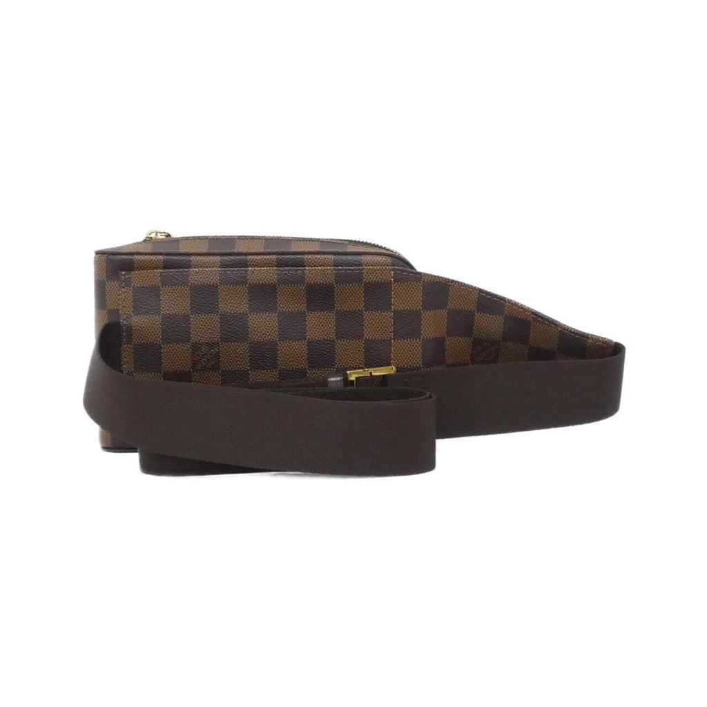 Louis Vuitton Brown Coated Canvas Shoulder Bag