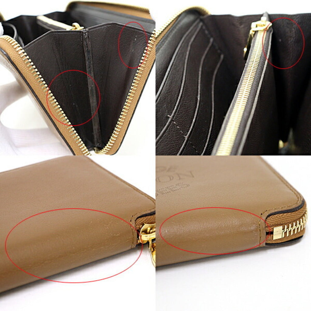 Louis Vuitton Brown Cuir Ombre Leather Coin Purse/Coin Case