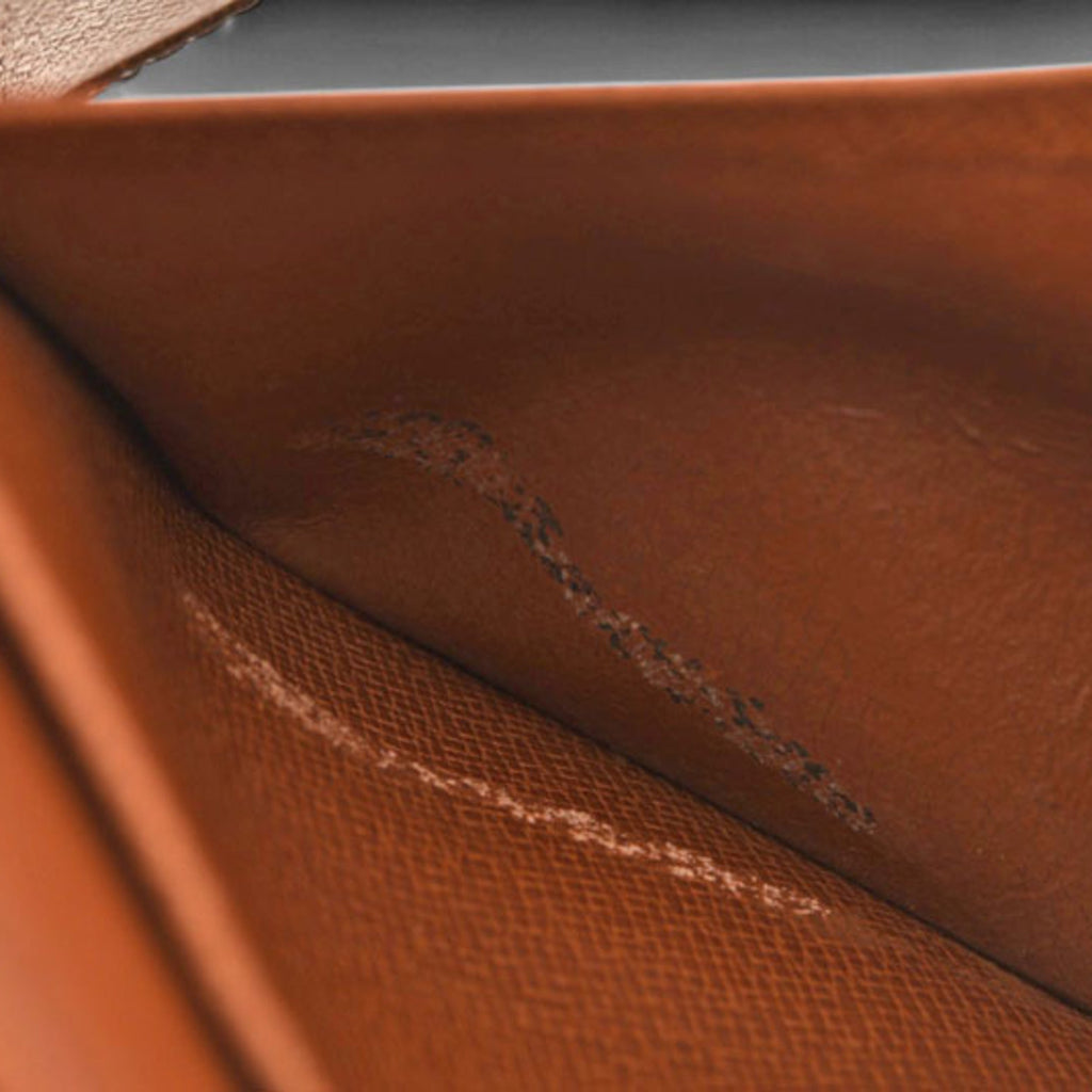 Louis Vuitton Brown Coated Canvas Wallet