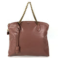 Louis Vuitton Pink Rose Leather Shoulder Bag Tote Bag