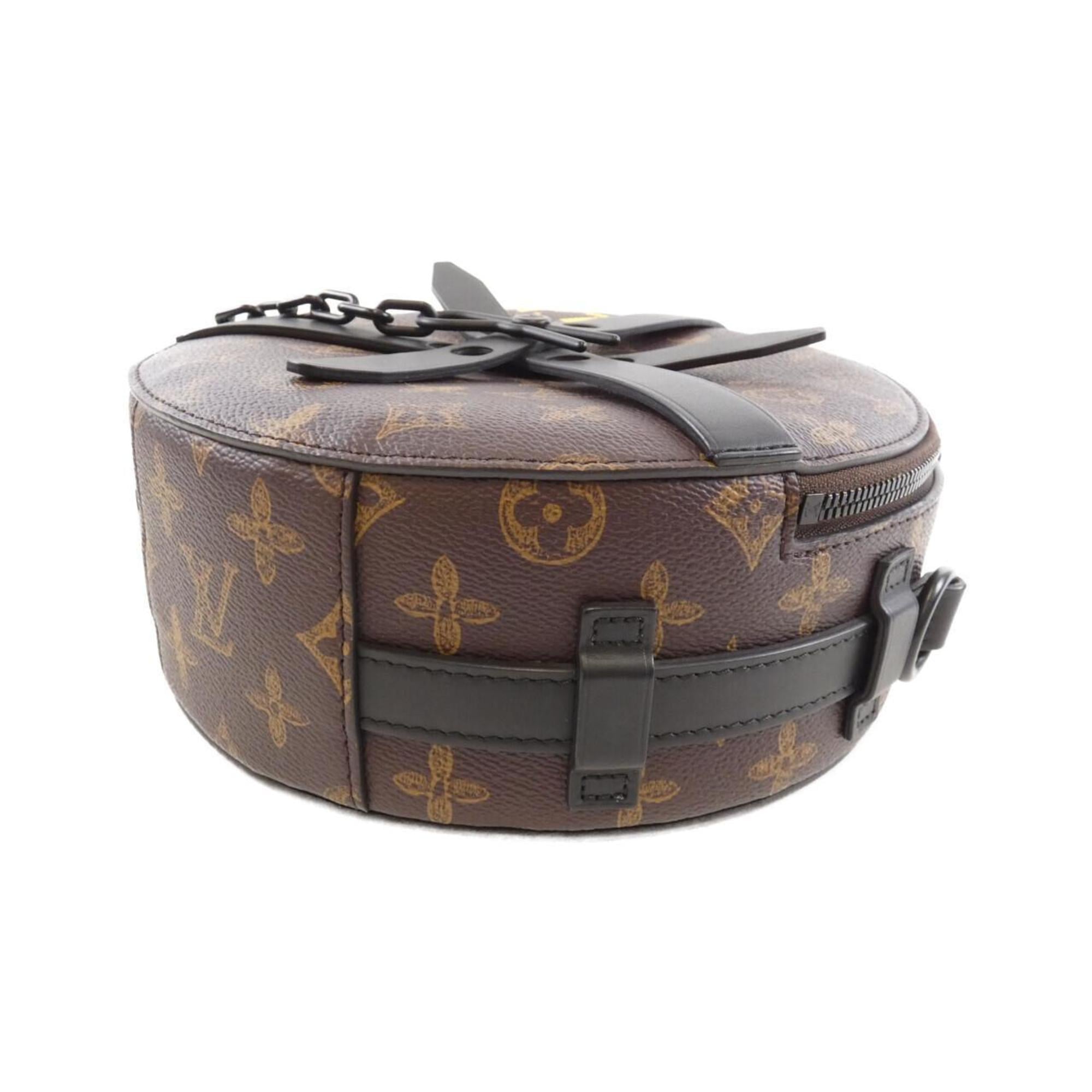 Louis Vuitton Marron Coated Canvas Shoulder Bag