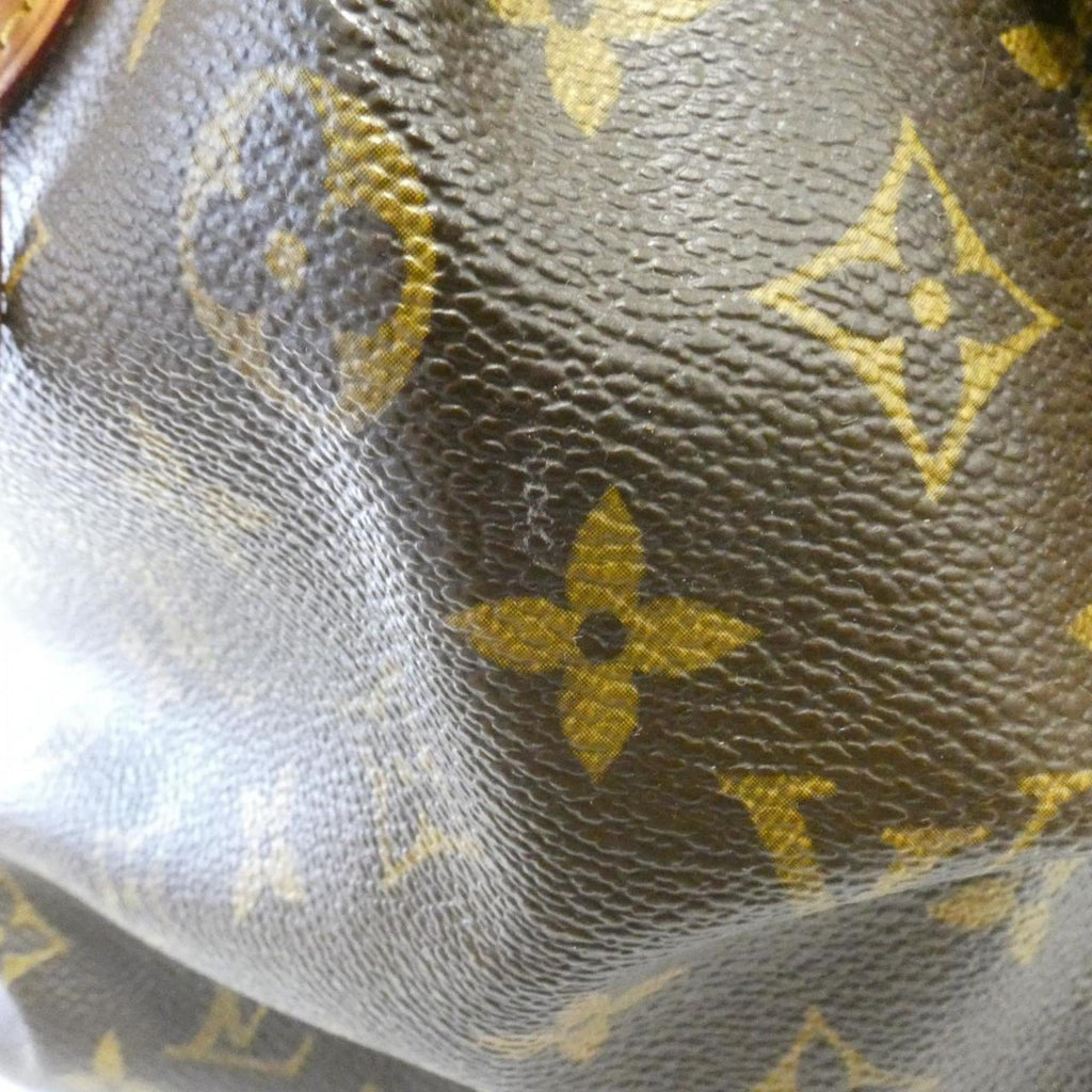 Louis Vuitton Monogram Marron Coated Canvas Handbag