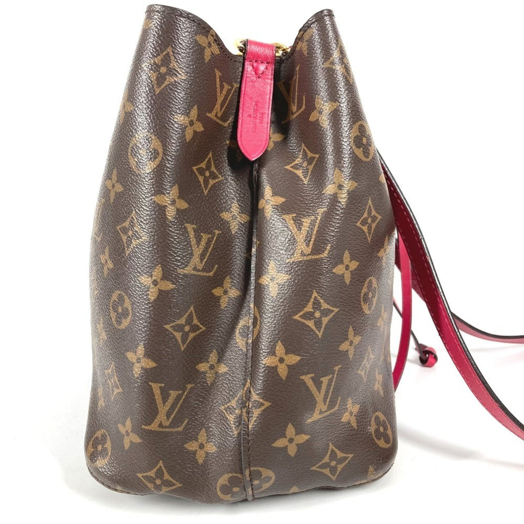 Louis Vuitton Brown Pink Monogram Shoulder Bag