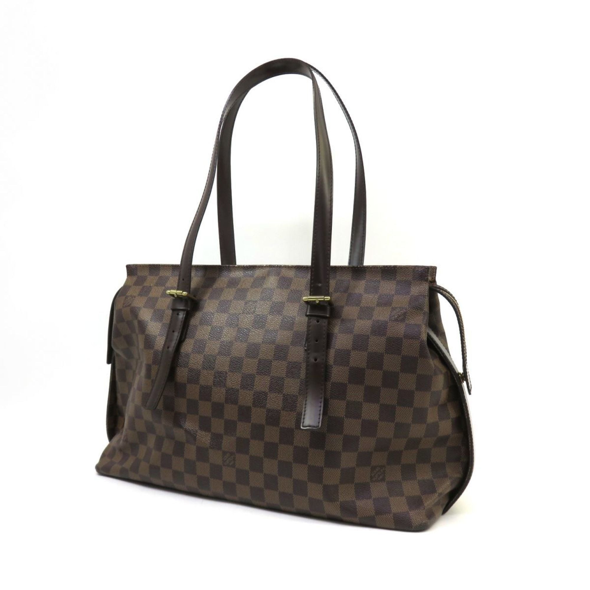 Louis Vuitton Damier Canvas Ebene Galle Damier Canvas Shoulder Bag Tote Bag