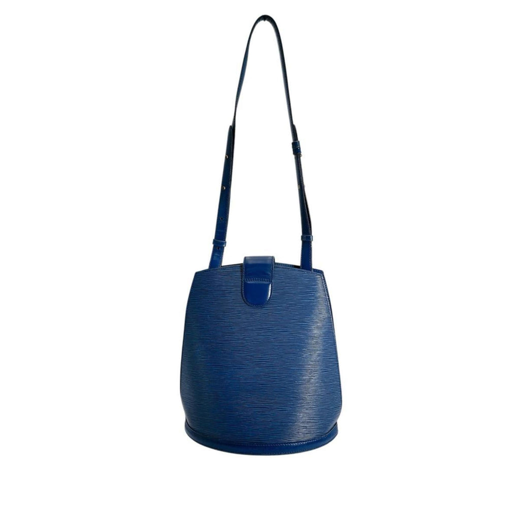 Louis Vuitton Blue Epi Leather Shoulder Bag