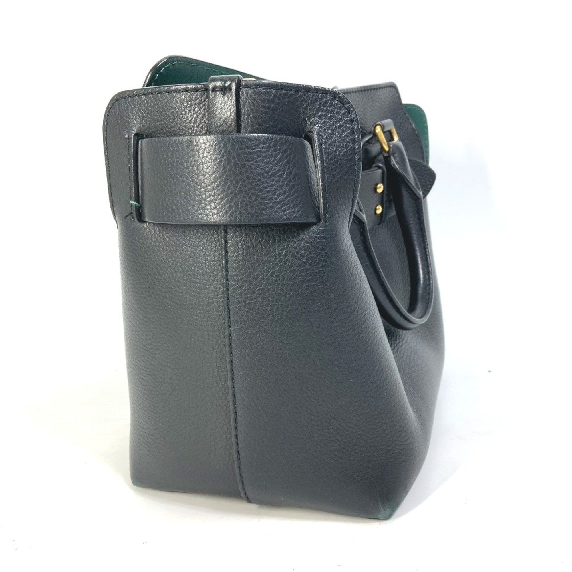 Burberry Black Leather Shoulder Bag