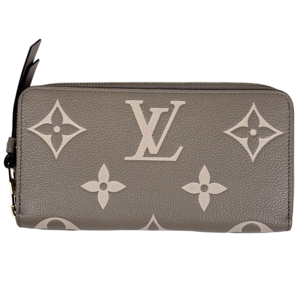 Louis Vuitton Cream Tourterelle Monogram Long Wallet