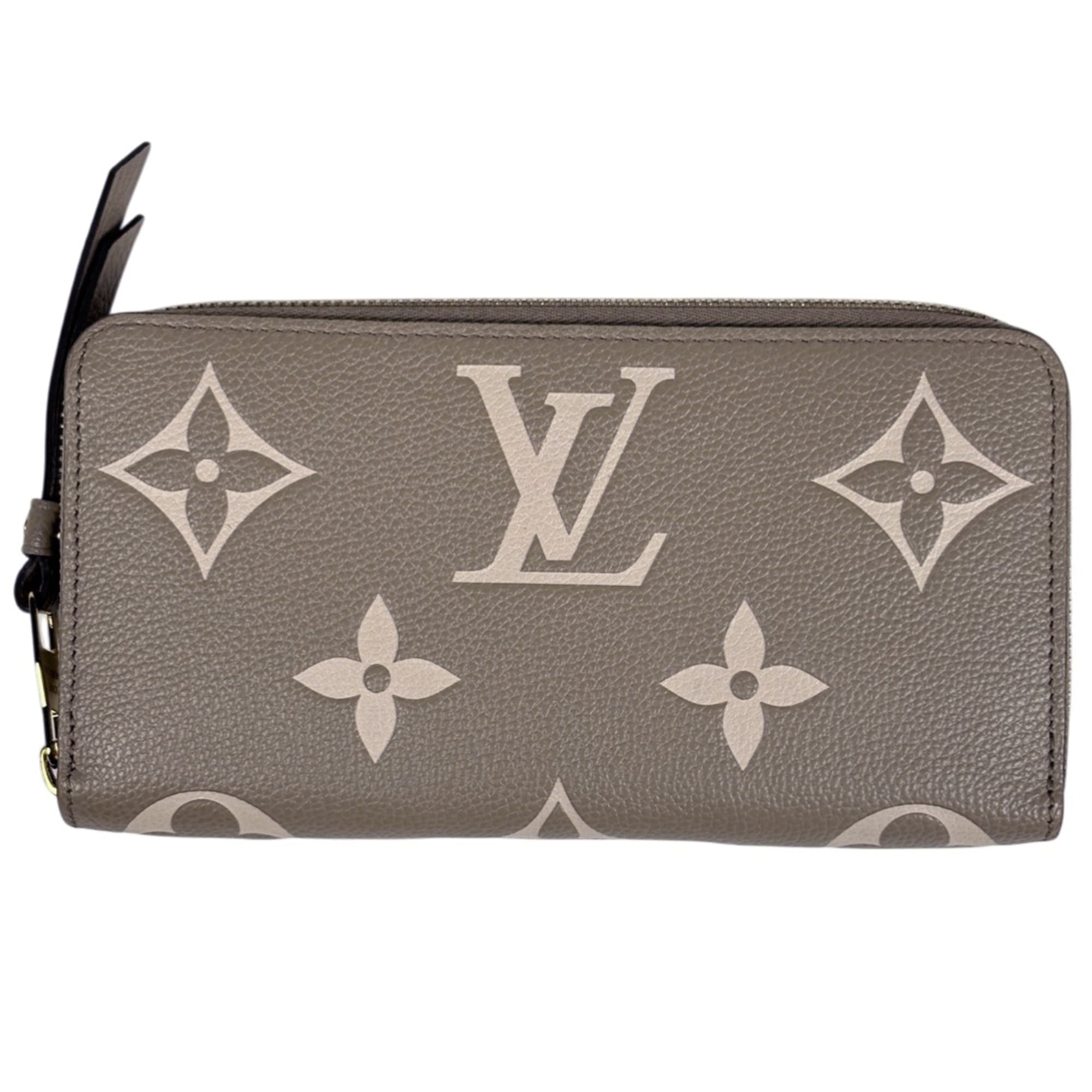 Louis Vuitton Cream Tourterelle Monogram Long Wallet