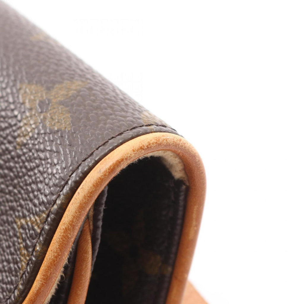 Louis Vuitton Brown Coated Canvas Pvc Monogram Leather Fanny Pack