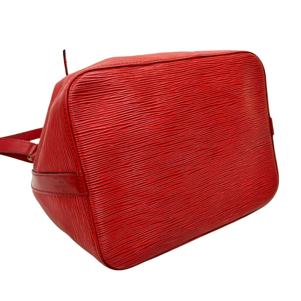 Louis Vuitton Red Color Epi Leather Shoulder Bag