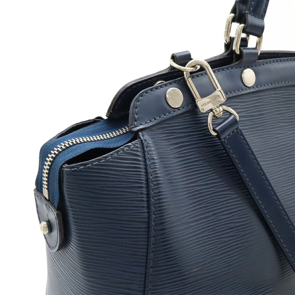 Louis Vuitton Indigo Epi Leather Handbag Shoulder Bag Tote Bag