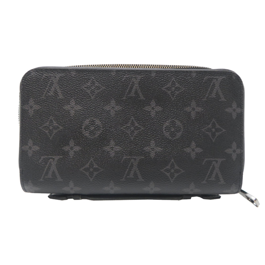 Louis Vuitton Black Monogram Eclipse Clutch Bag