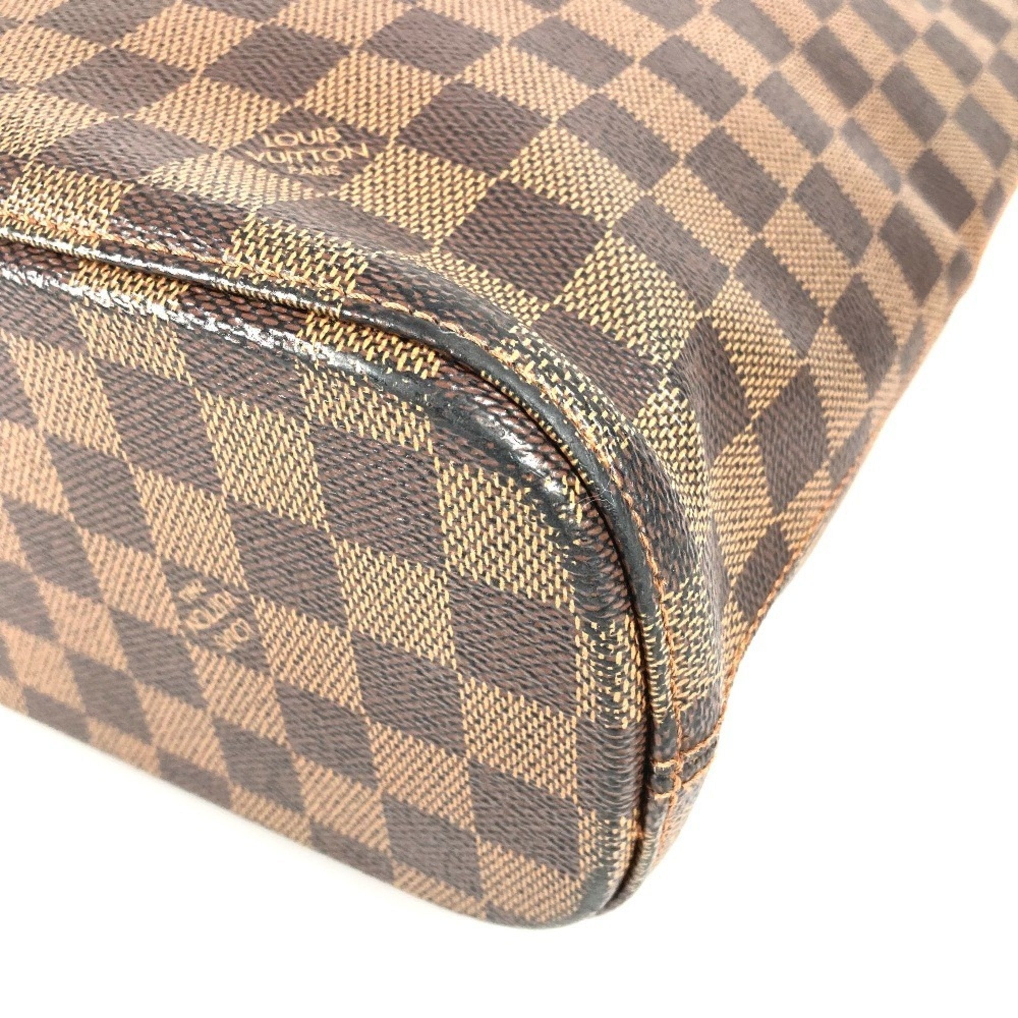 Louis Vuitton Brown Damier Canvas Ebene Damier Canvas Shoulder Bag Tote Bag
