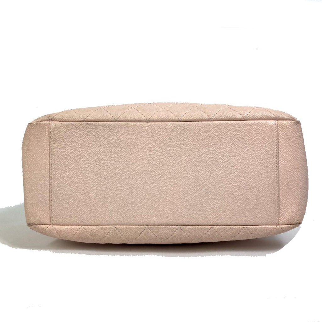 Chanel Pink Leather Tote Bag
