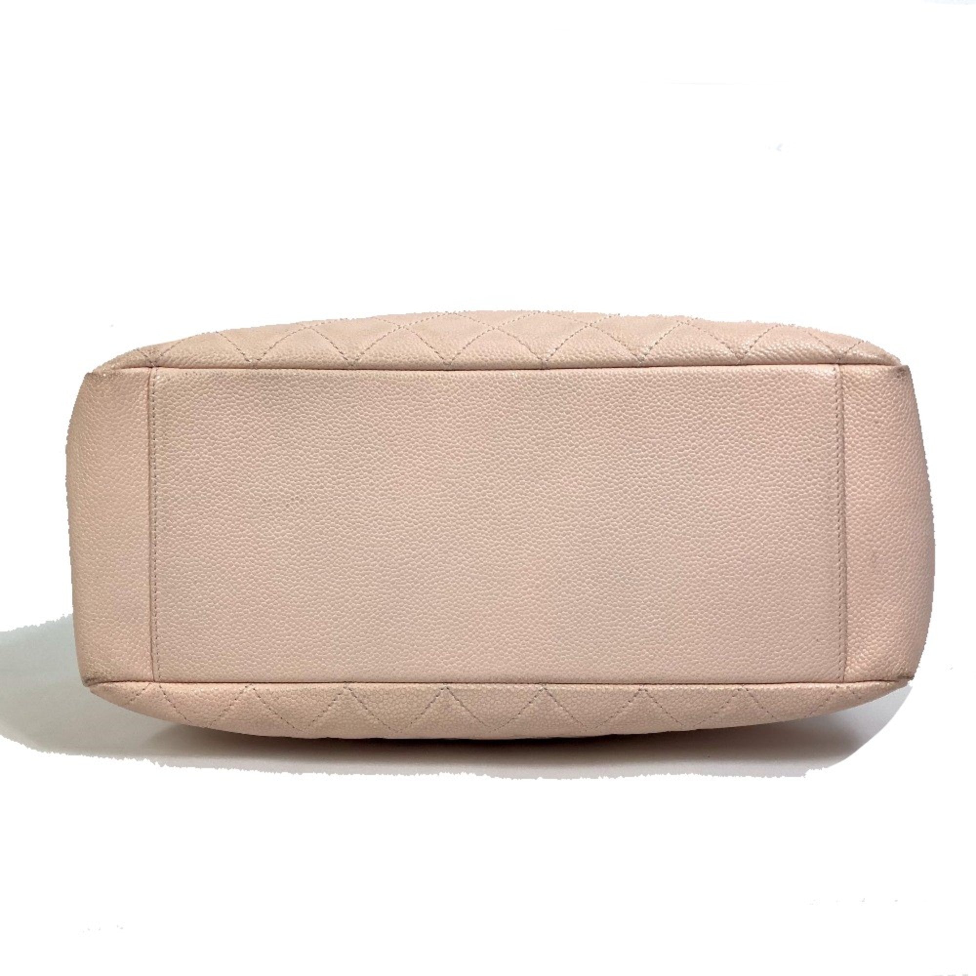 Chanel Pink Leather Tote Bag