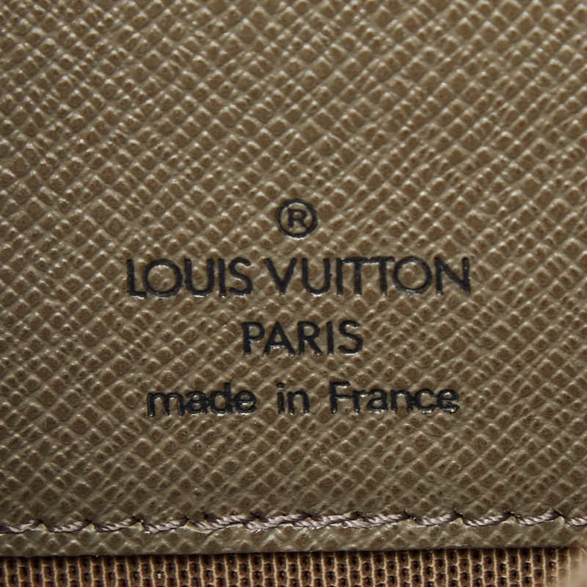 Louis Vuitton Beige Brown Canvas Leather Sling Bag