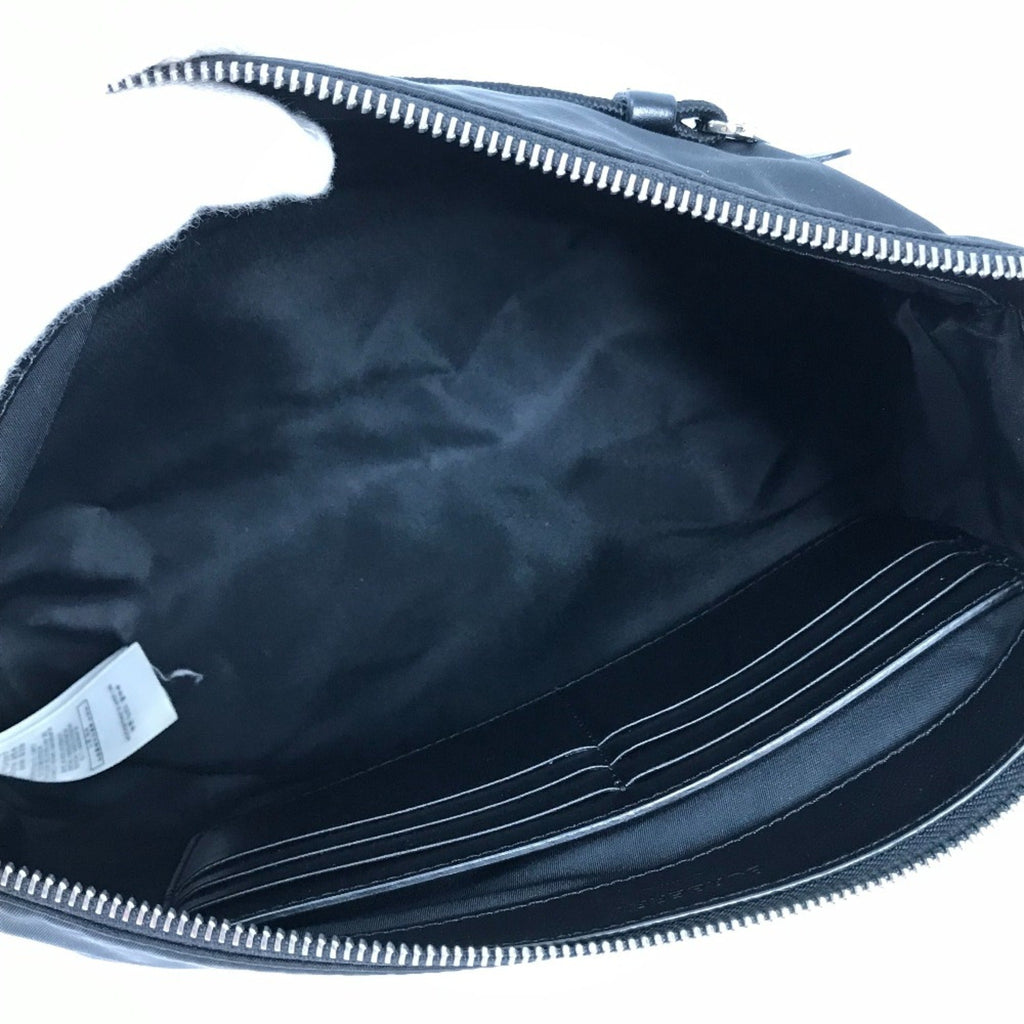 Burberry Black Cloth Clutch Bag