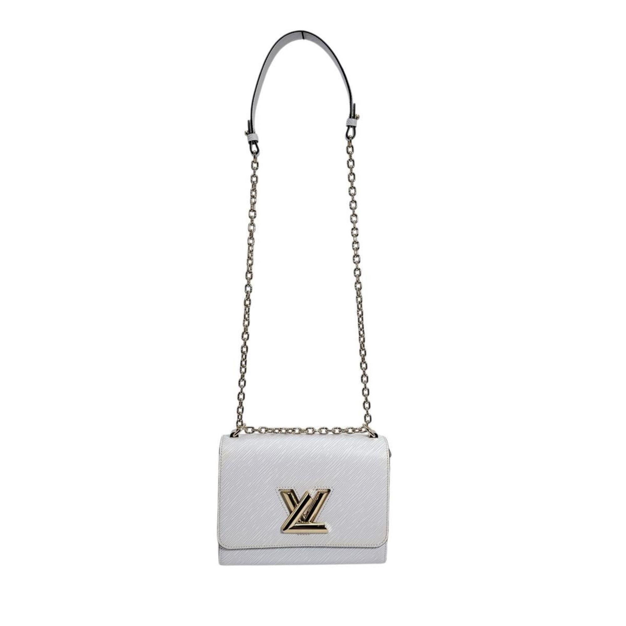 Louis Vuitton Epi Blanc Epi Leather Shoulder Bag