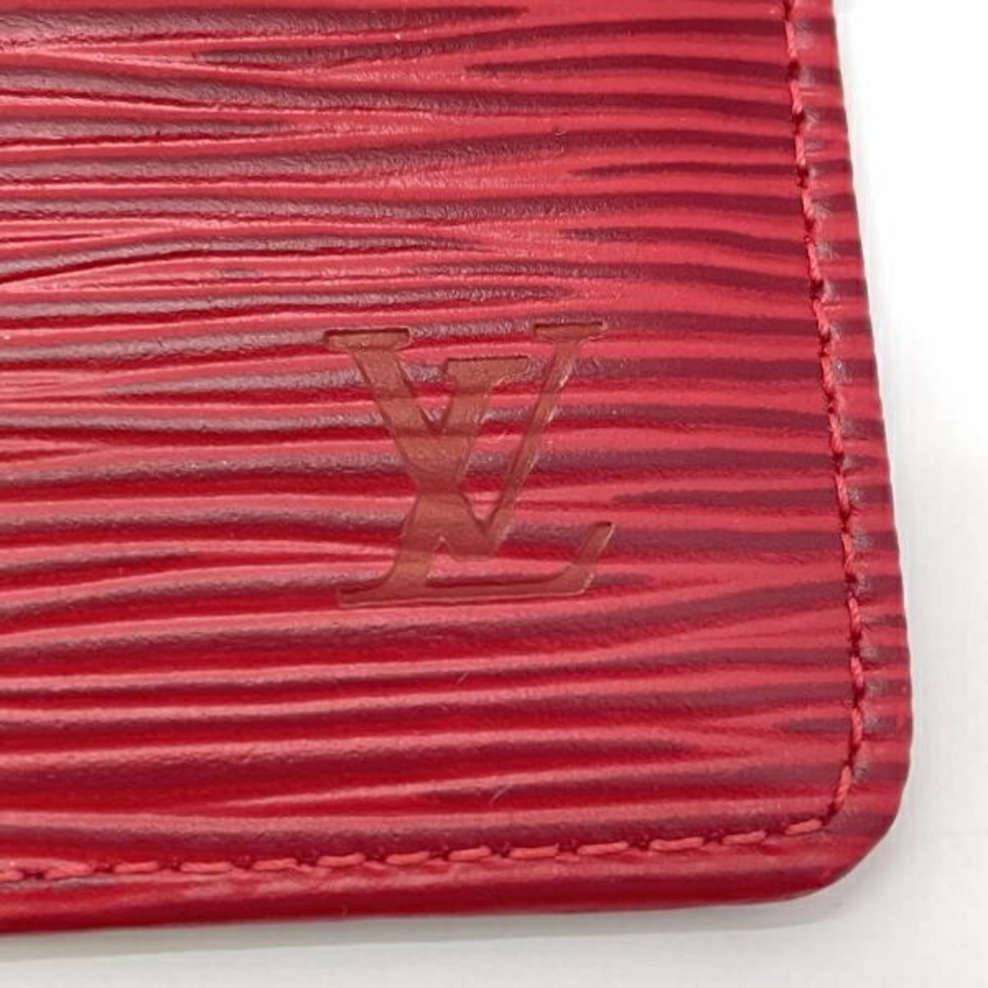 Louis Vuitton Red Color Coin Purse/Coin Case