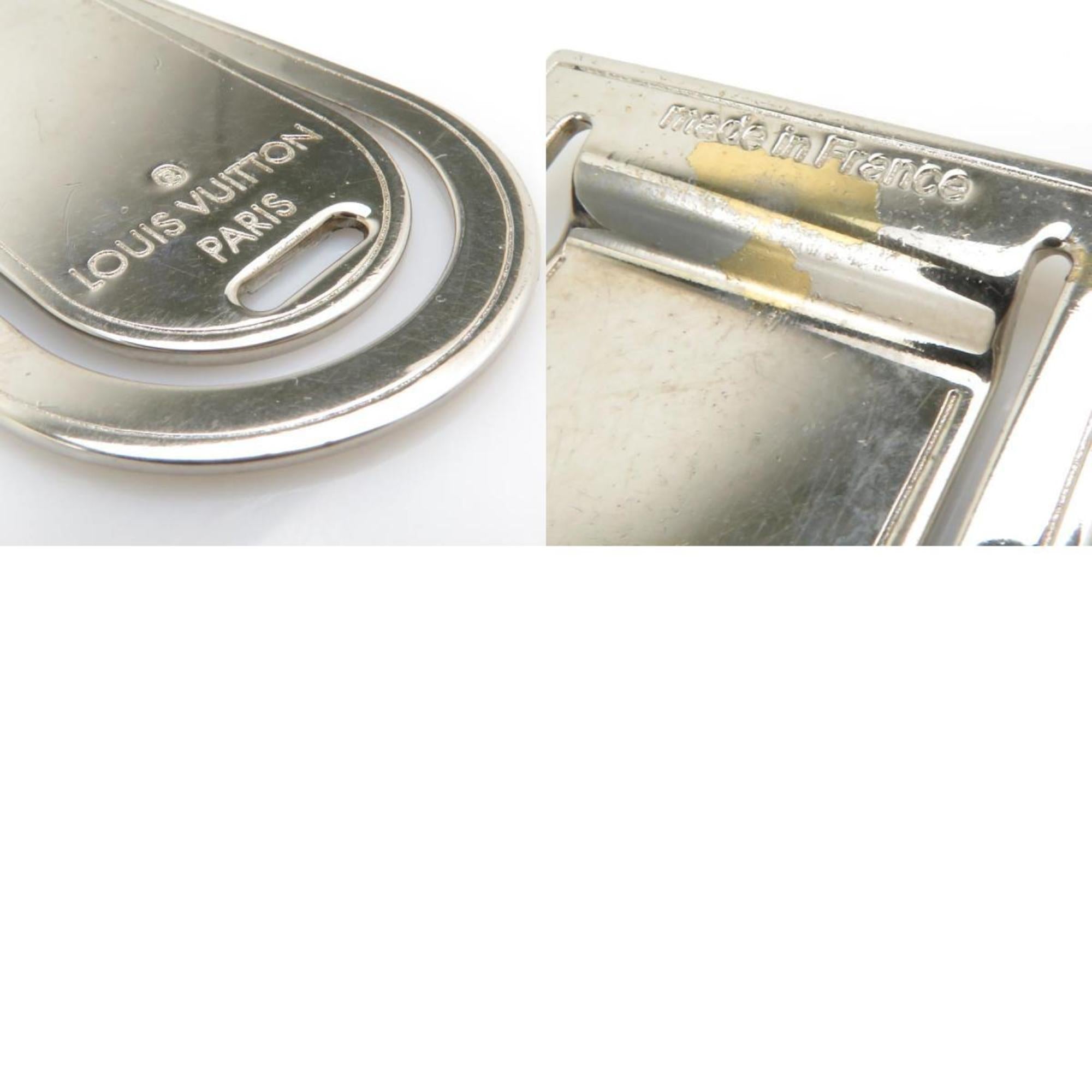 Louis Vuitton Silver Metal Money Clip