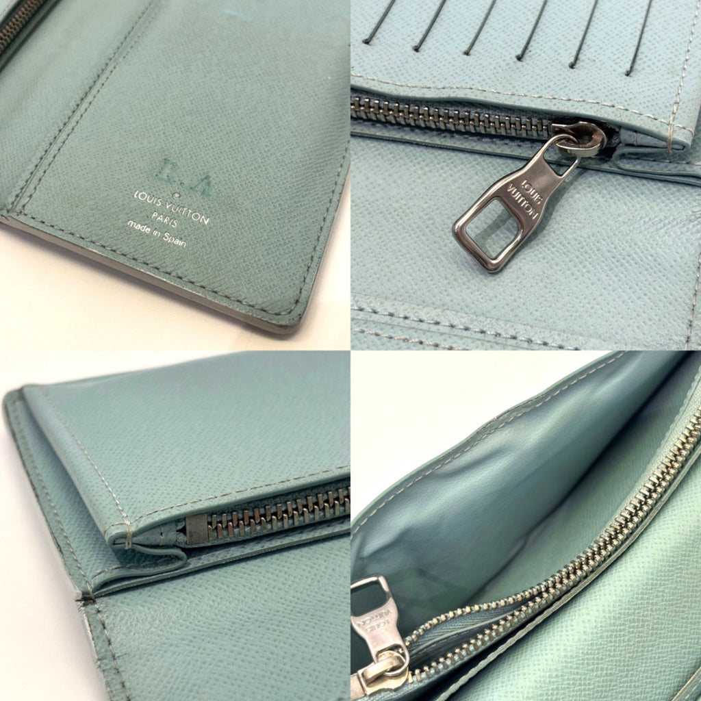 Louis Vuitton Monogram Blue Monogram Long Wallet