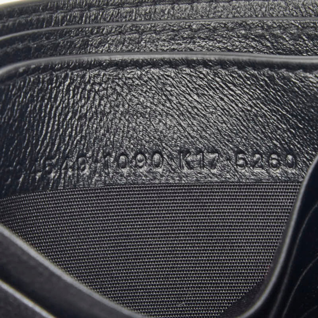 Balenciaga Black Leather Wallet (Bi-Fold)