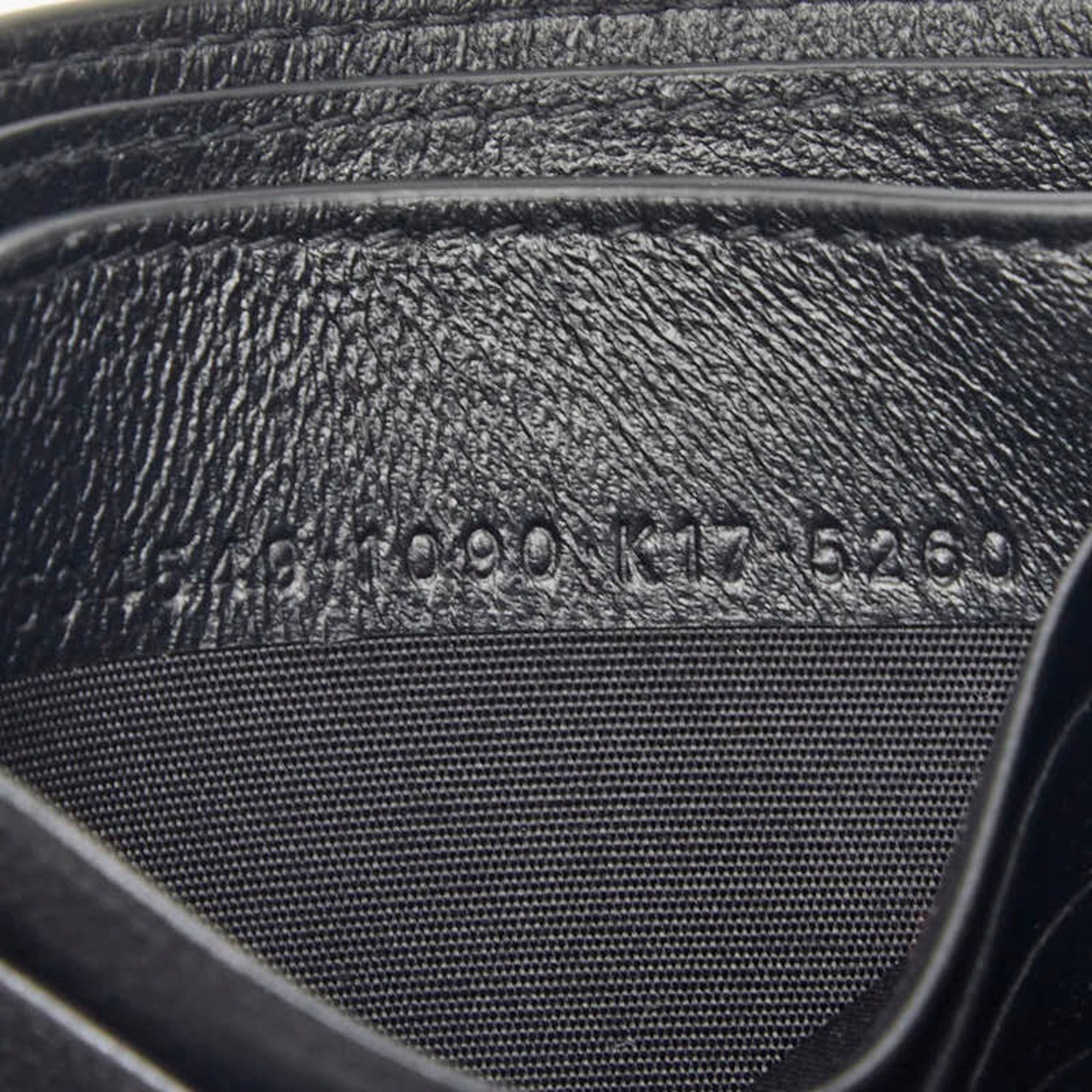Balenciaga Black Leather Wallet (Bi-Fold)