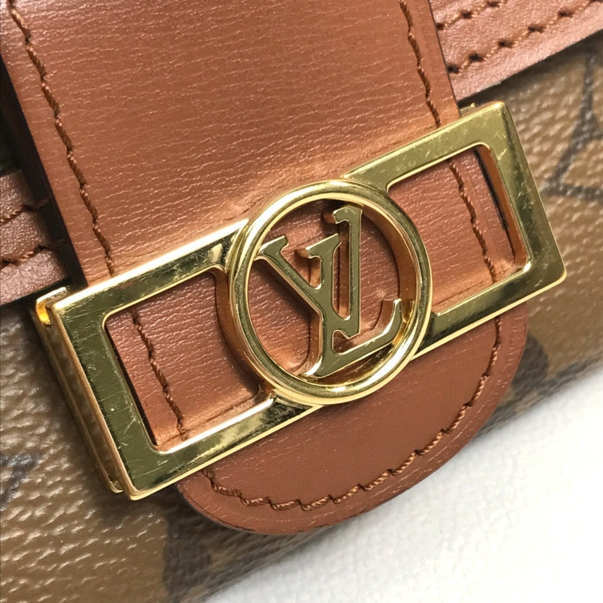 Louis Vuitton Monogram Reverse Brown Monogram Monogram Reverse Monogram Reverse Monogram Wallet (Tri-Fold)