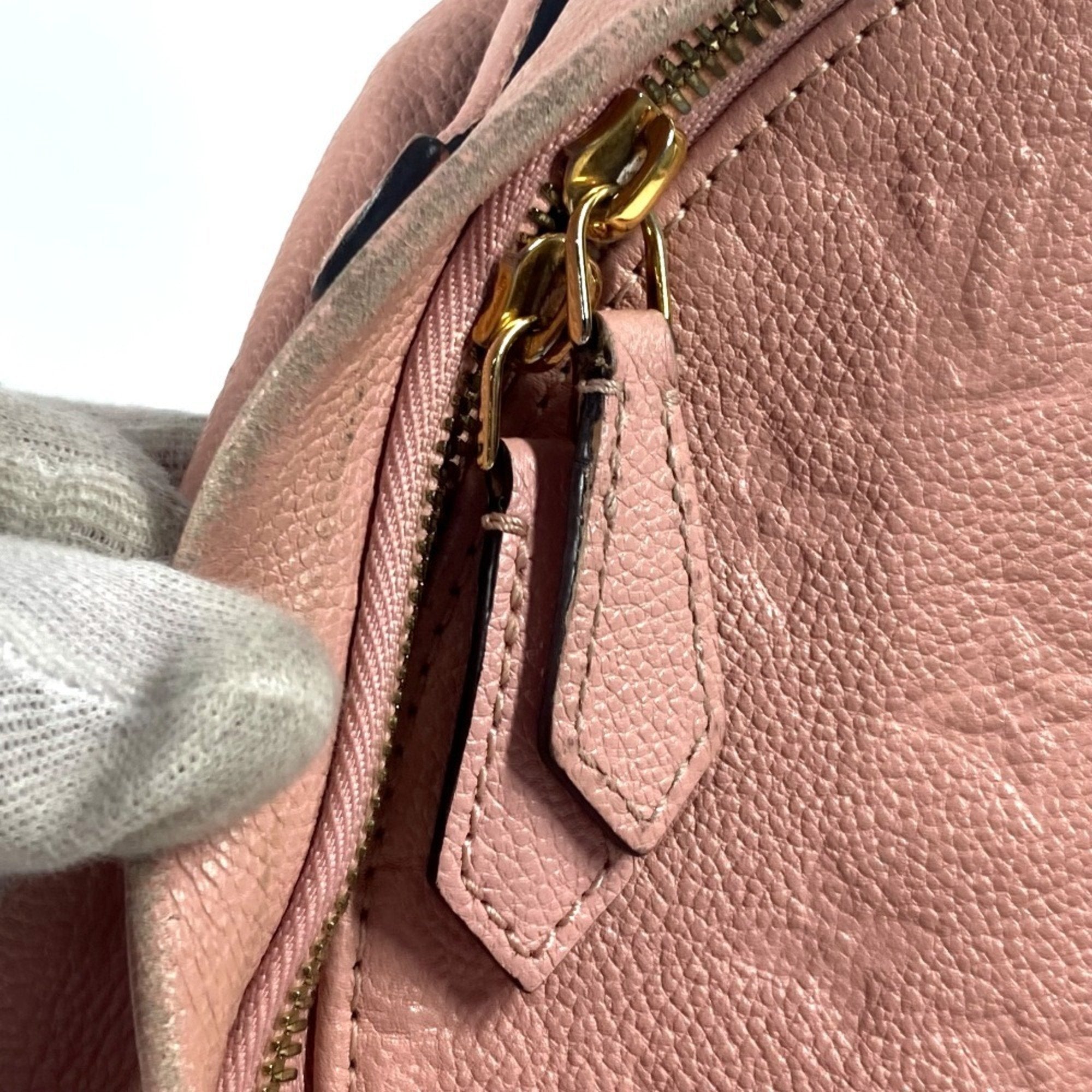 Louis Vuitton Galle Pink Monogram Empreinte Backpack