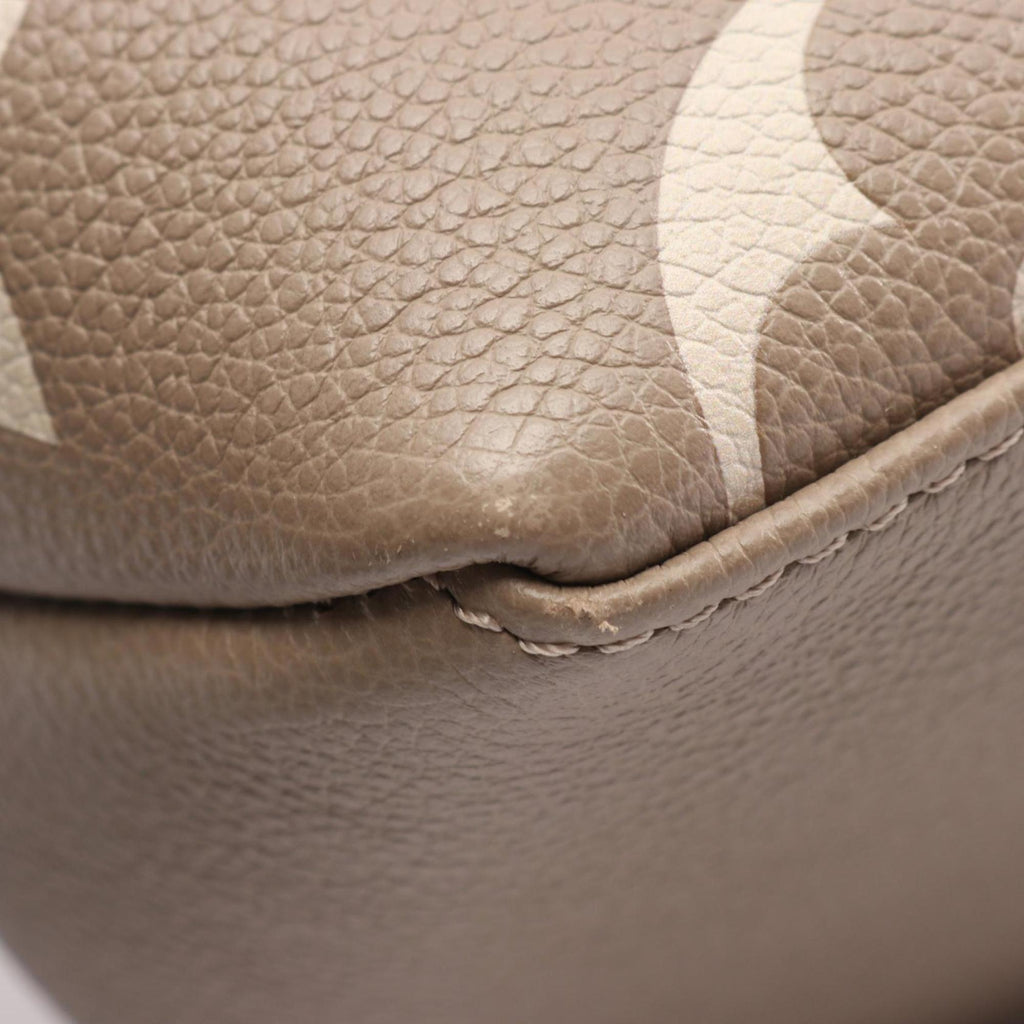 Louis Vuitton Beige Tourterelle Monogram Empreinte Handbag